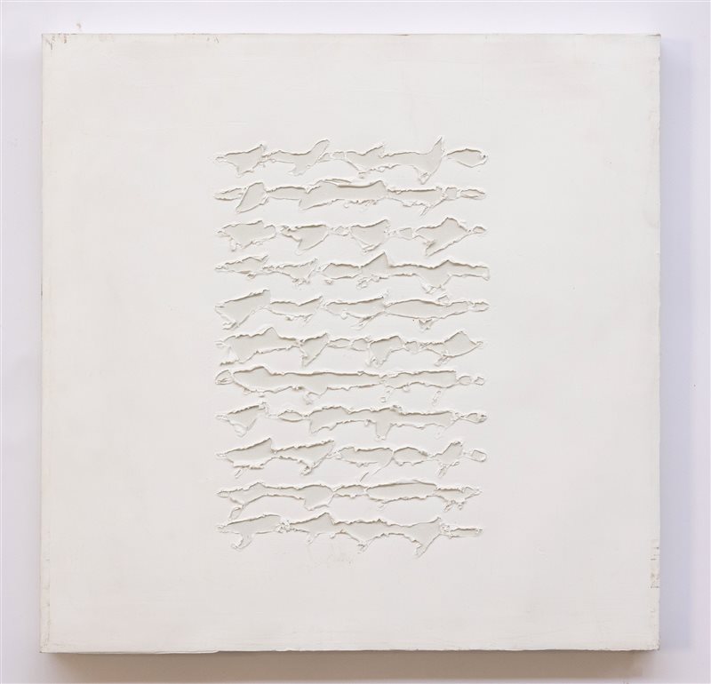 ALFREDO RAPETTI Scrittura bianca, 2011