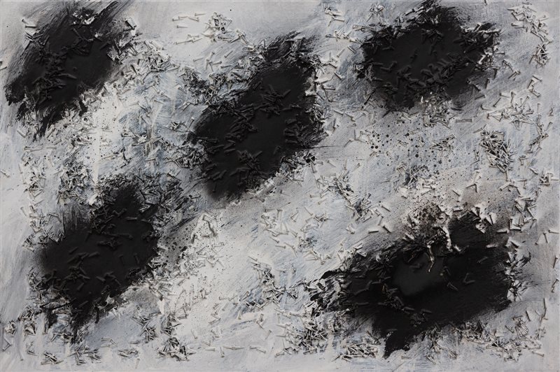 SERGIO RAGALZI Piogge cosmiche, 1995