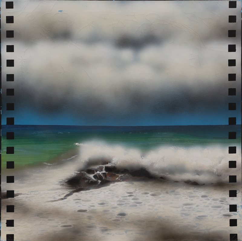 ANTONIO CARENA Della finta poesia:mare, 1969