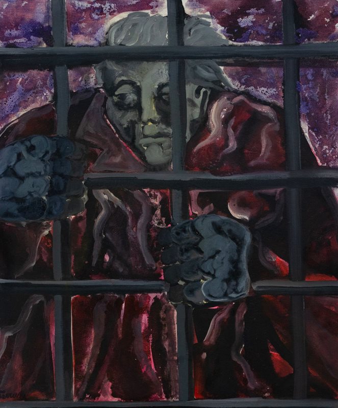 SAVERIO TERRUSO Le sbarre, 1974