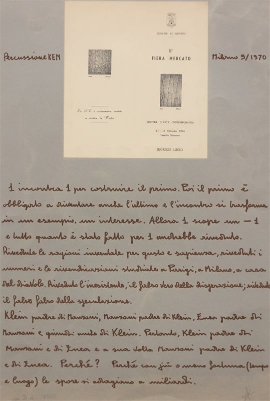VINCENZO AGNETTI II Fiera mercato, 1970