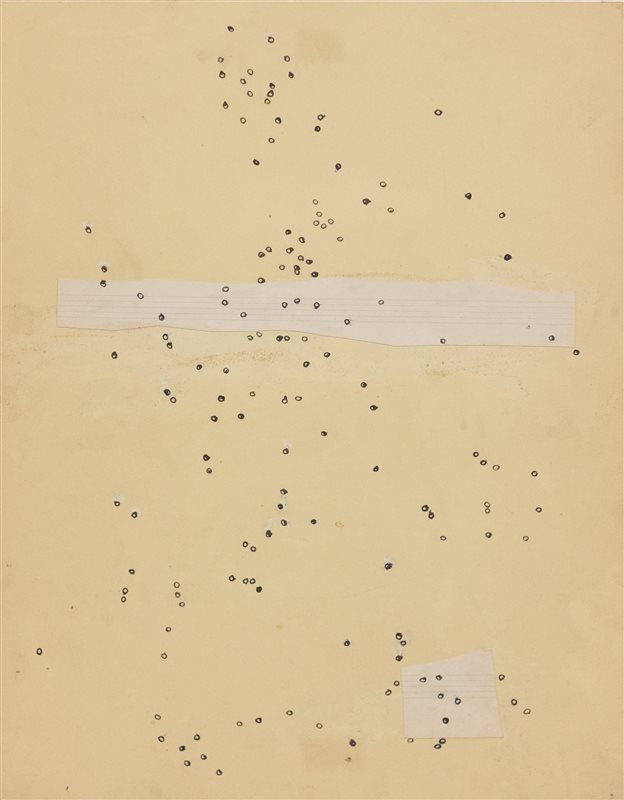 PHILIP CORNER Border line, 1962