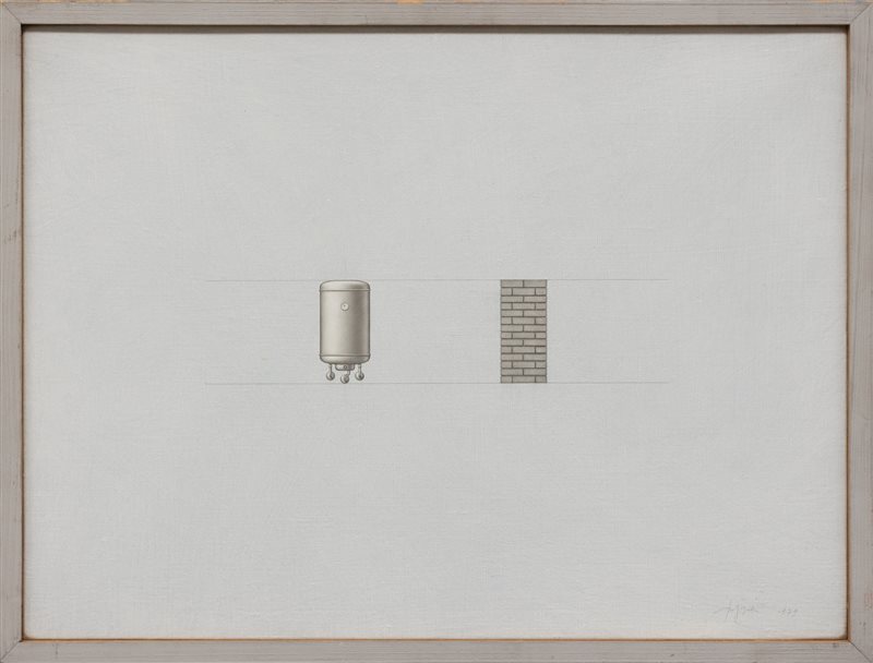 TINO STEFANONI Elenco di cose, 1979