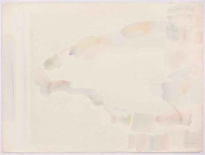 RICCARDO GUARNERI Triangolo di luna colorato, 1989