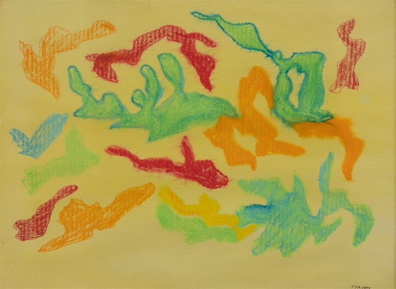 GIULIO TURCATO Floreale, 1986