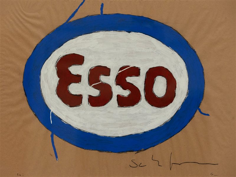 MARIO SCHIFANO Esso