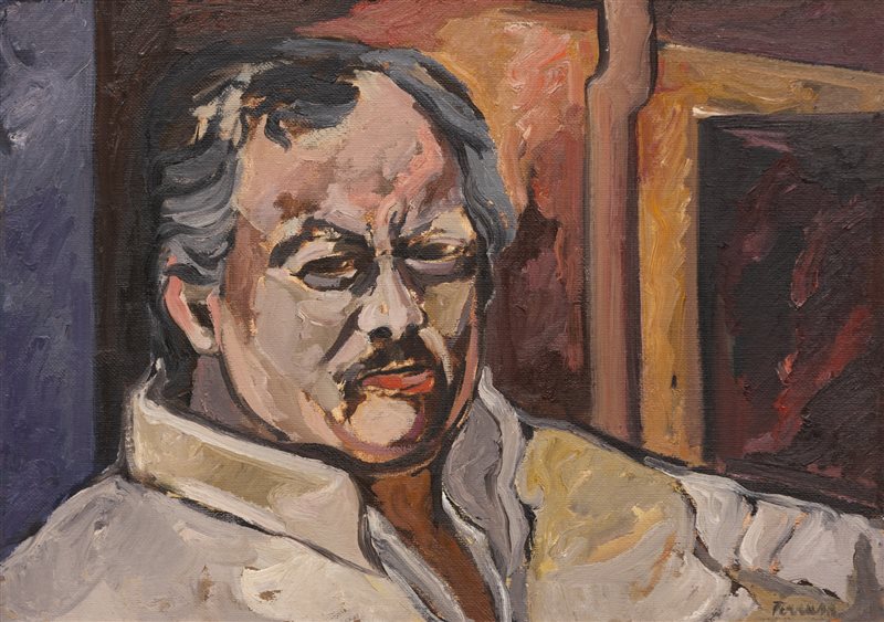 SAVERIO TERRUSO Figura maschile, 1985