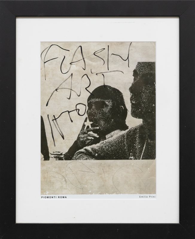 EMILIO PRINI A Pio, Flash Art