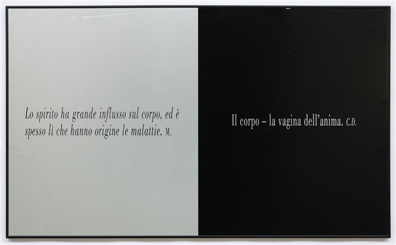 JOSEPH KOSUTH Mens agitat molem #15, 2003