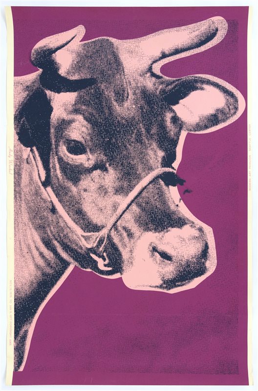 ANDY WARHOL Cow, 1976
