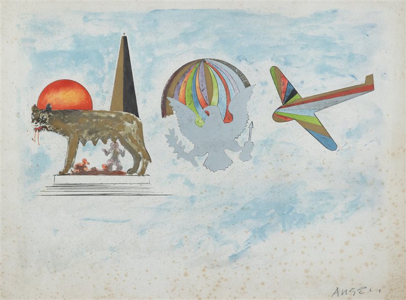 FRANCO ANGELI Senza titolo, 1978-1981