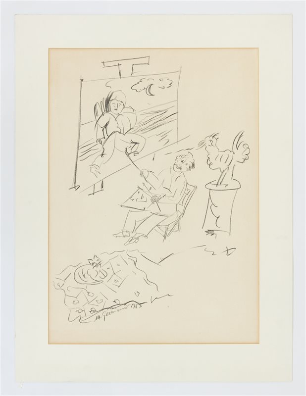 MIMMO GERMANA' Senza titolo, 1983