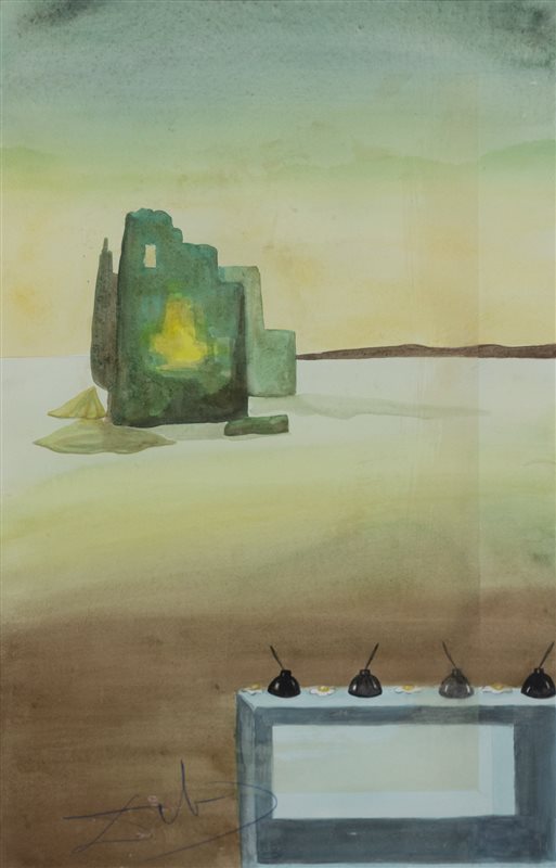 SALVADOR DALI Senza titolo, 1963