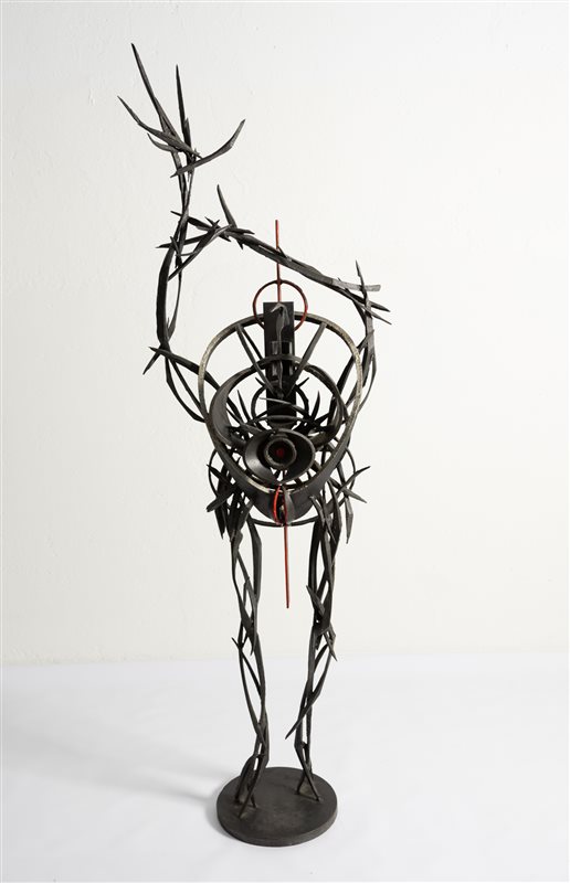 AGENORE FABBRI Personaggio spaziale II, 1967