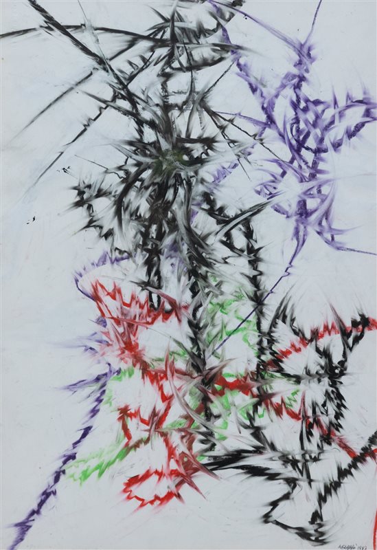 AGENORE FABBRI Personaggio spaziale, 1987