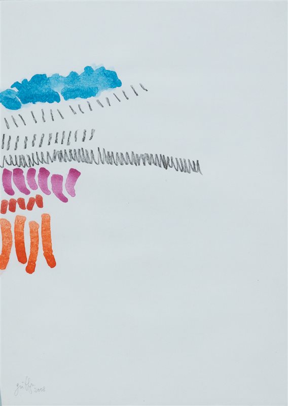GIORGIO GRIFFA Senza titolo, 2008