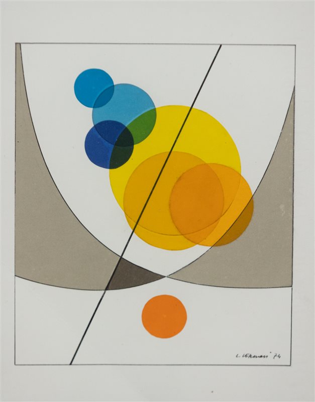 LUIGI VERONESI Senza titolo, 1974