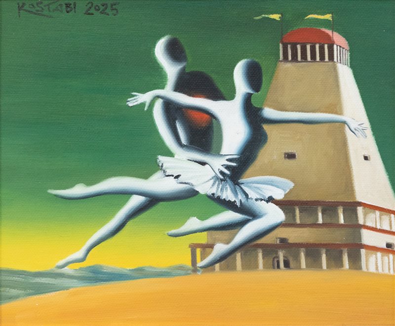 MARK KOSTABI Elevated Grace, 2025