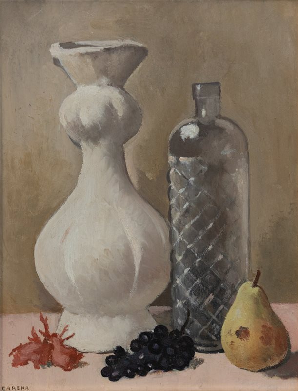 FELICE CARENA Natura morta, anni '40