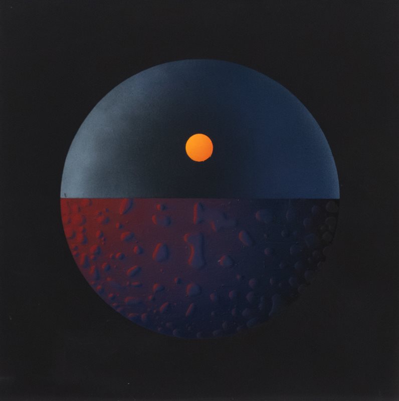 FILIPPO DE GASPERI Solitudine astrale, 1975