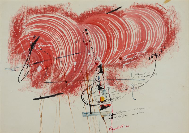 AMILCARE RAMBELLI Senza titolo, 1964